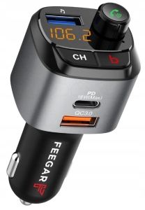 Transmiter FM Feegar Q100 PRO Bluetooth 5.0