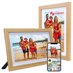 Ramka cyfrowa na zdjęcia Feegar 10,1" 32GB FRAMEO WiFi Ekran Dotykowy Filmy Kalendarz Pogoda
